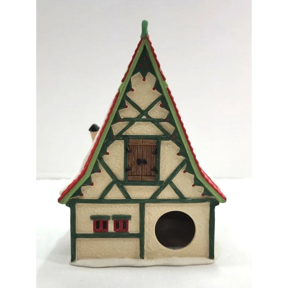 Vtg Dept 56 North Pole Series Candy Cane And Peppermints‎ Shop 1996 REPAIRED